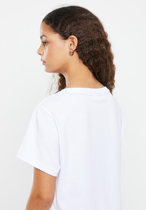 FILA - Deckle T-shirt dress - white
