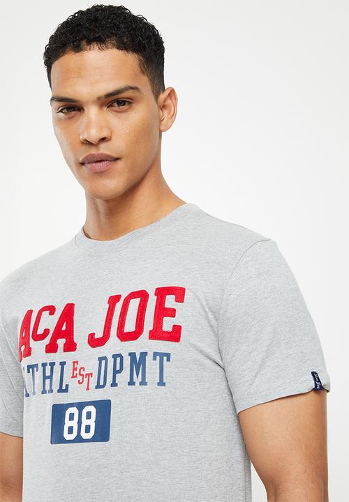 Aca Joe - Aca joe applique - grey melange
