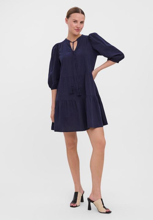 Vero Moda - Pretty 3/4 tunic - navy blazer