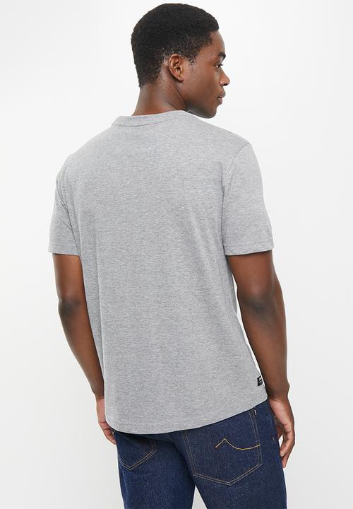JEEP - Fashion print graphic tee - heather grey melange
