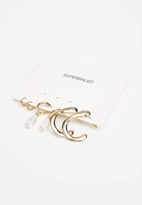 Superbalist - Kaitlyn earring pack - gold