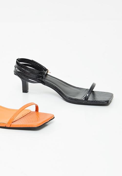 Superbalist - Diana anklestrap heel - black