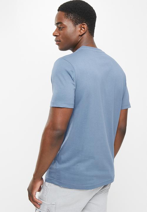 JEEP - Logo strong tee - vintage blue