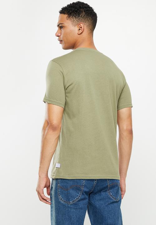 Palladium - Raised embossed T-shirt - olive