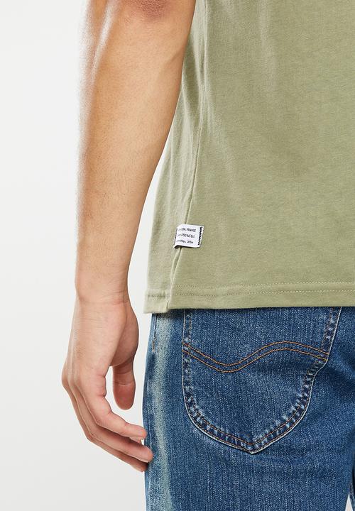 Palladium - Raised embossed T-shirt - olive