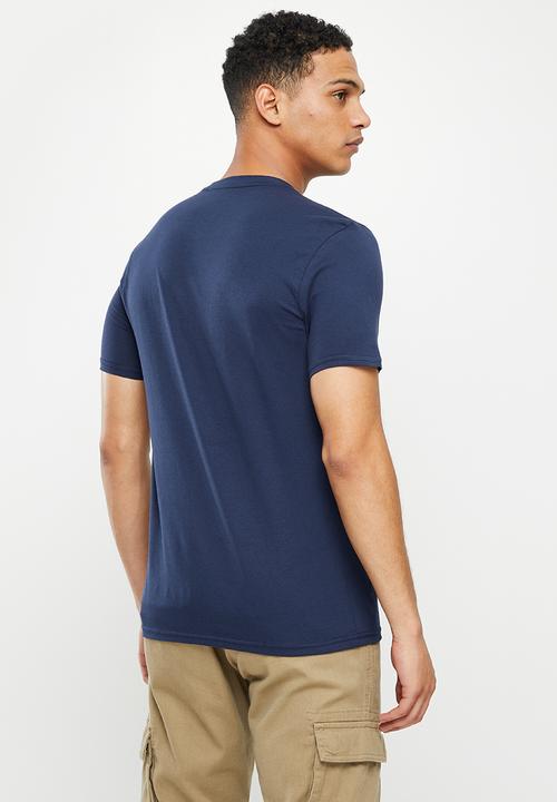 Palladium - Raised embossed T-shirt - navy