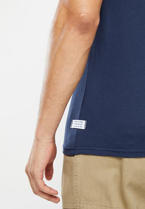 Palladium - Raised embossed T-shirt - navy