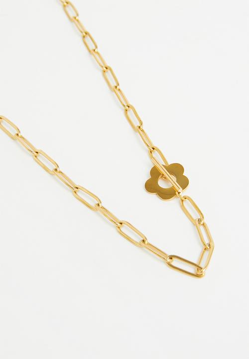 Superbalist - Daisy pendant necklace - gold