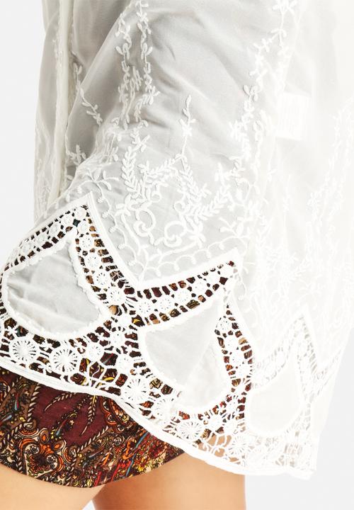 Glamorous - Long Lace Shirt