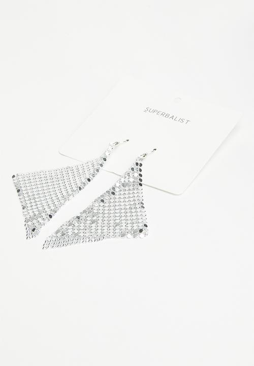 Superbalist - Andie statement earrings-silver