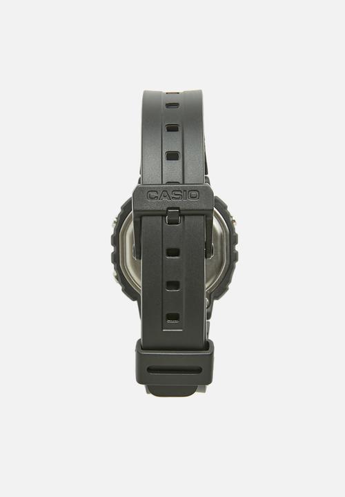 Casio - Boys standard square digital watch - black