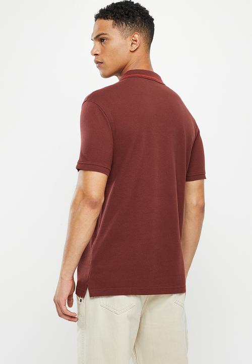 Levi’s® - Relaxed seasonal polo za port - burgundy