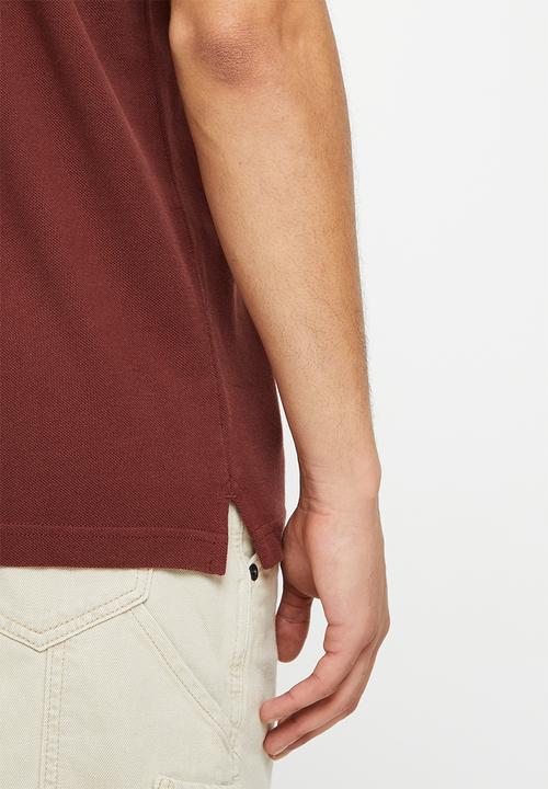 Levi’s® - Relaxed seasonal polo za port - burgundy