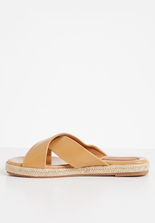 edit - Robyn espadrille mule - tan