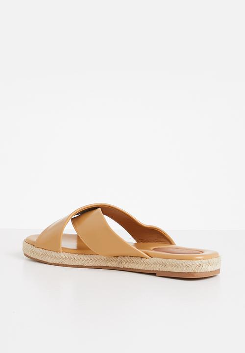edit - Robyn espadrille mule - tan