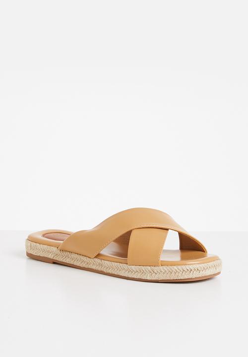 edit - Robyn espadrille mule - tan