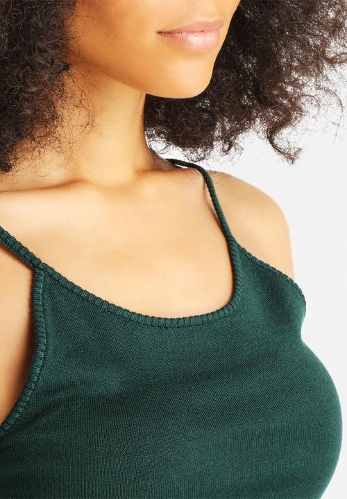 Glamorous - Shoe String Strap Top