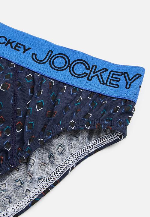 Jockey - 3 pack boys jockey brief - print