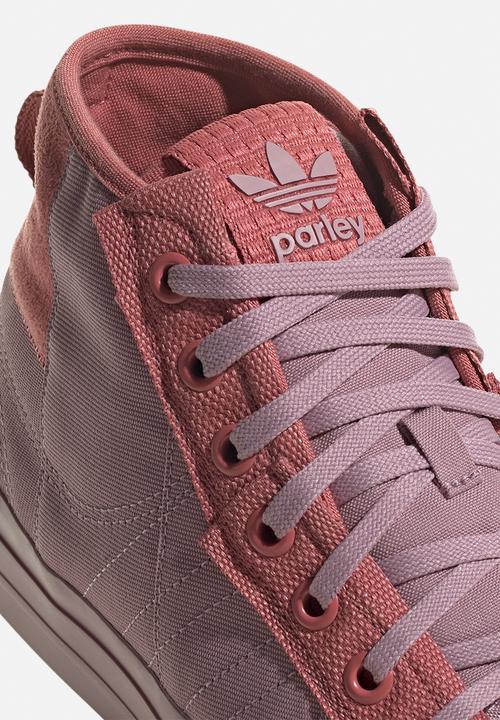 adidas Originals - Nizza hi parley - magic mauve/magic mauve/wonder red