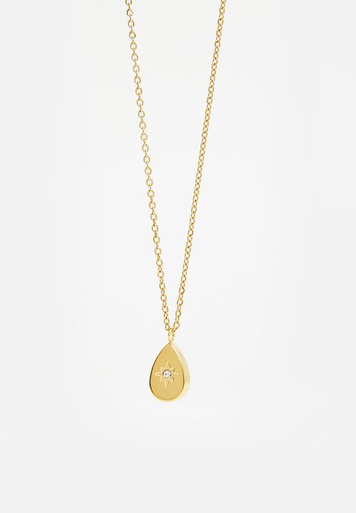 Tessa Design - Diana vintage teardrop - gold