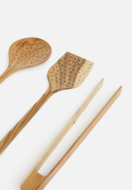 Sixth Floor - Malgova utensil set-acacia wood