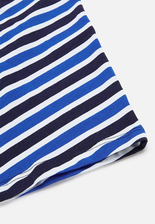 PUMA - Boys 2-pack boxer - blue/ stripe