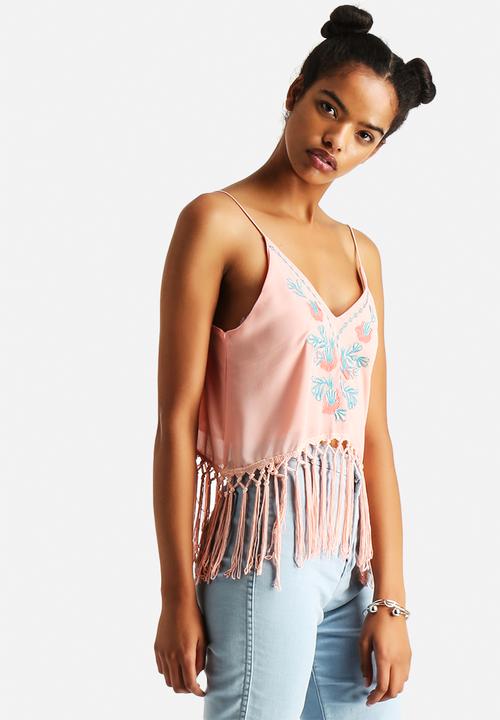 The Lot - Helena Boho Tassel Crop