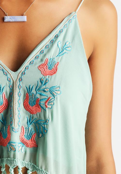 The Lot - Helena Boho Tassel Crop