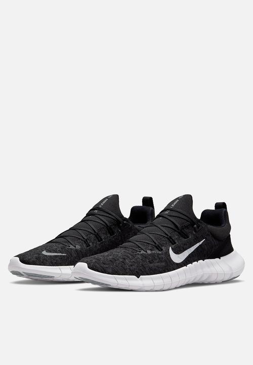 Nike - Nike free run 5.0 - black/white-dk smoke grey