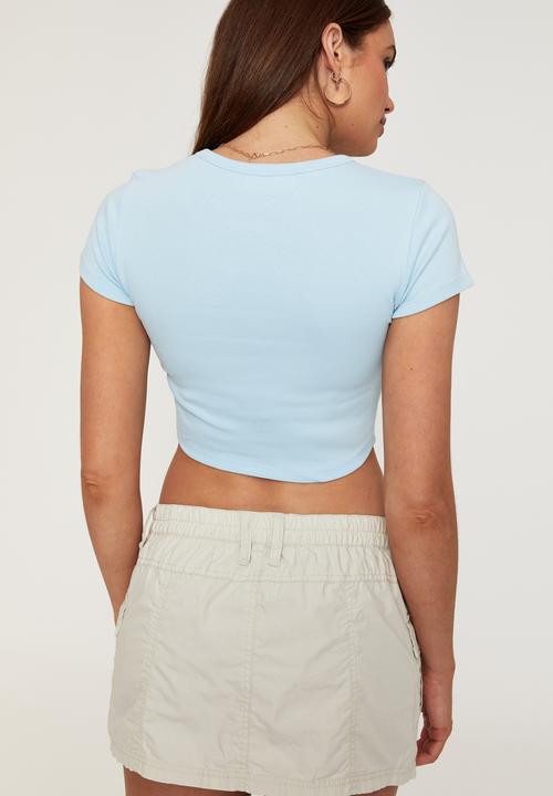 Supré  - Bambi printed T-shirt - angel blue/cities glow