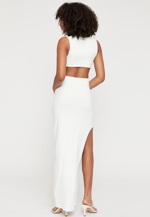 Supré  - Eliza twist maxi dress - winter white