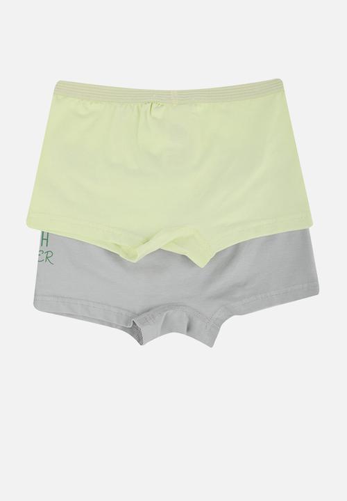Trendyol - Boys boxer shorts - grey & mint