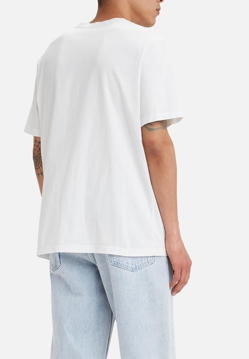 Levi’s® - Short sleeve relaxed fit tee - silvertab star white