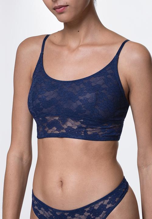 DORINA - Amaya-2pp nonpadded bralette - yellow & ink