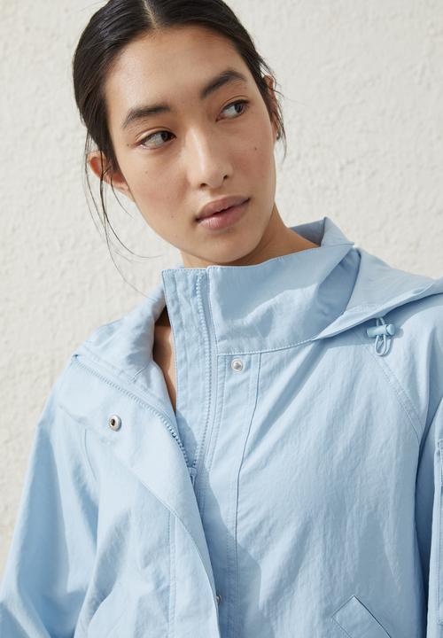 Cotton On - All rounder outdoor anorak - silky blue