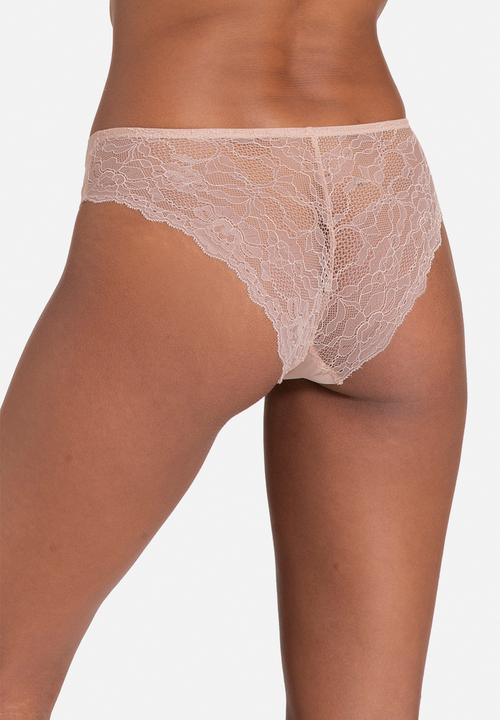 DORINA - Crystal 3pack briefs - black/black/pink