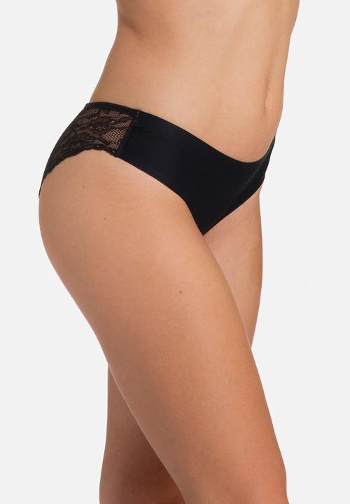 DORINA - Crystal 3pack briefs - black/black/pink