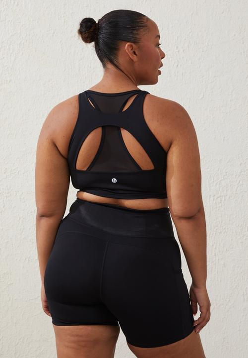 Cotton On - Curve active smoothing explorer vestlette - black