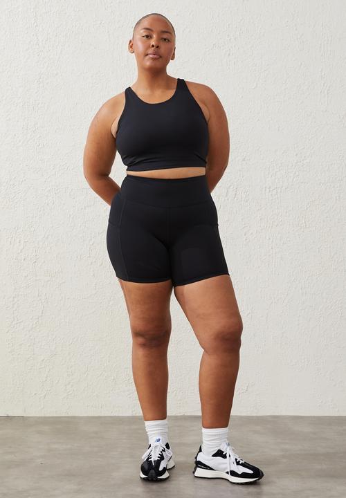 Cotton On - Curve active smoothing explorer vestlette - black