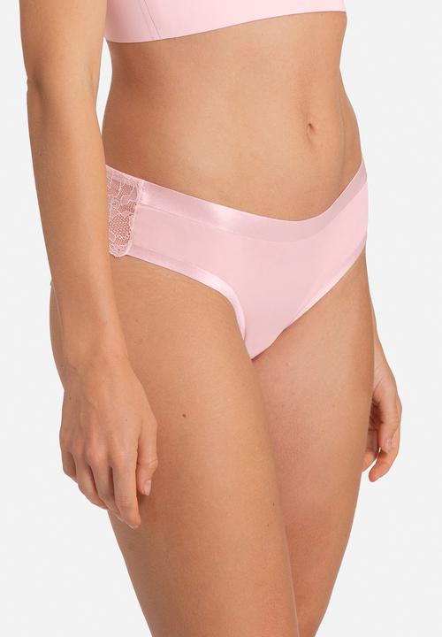 DORINA - Crystal 3pack briefs - ivory, ivory & pink