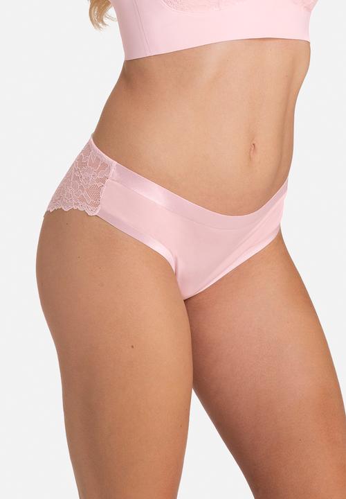 DORINA - Crystal 3pack briefs - ivory, ivory & pink