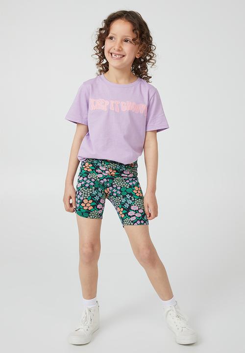 Cotton On - Hailey bike short - navy blazer/clara ditzy