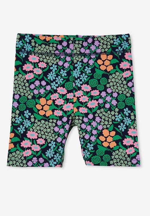 Cotton On - Hailey bike short - navy blazer/clara ditzy