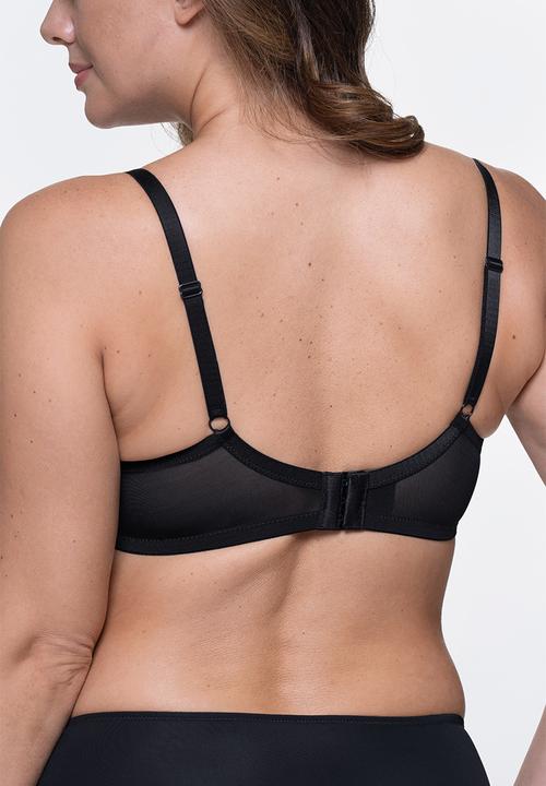 DORINA - Plus makayla 2-Pack non padded wired bra - black & red