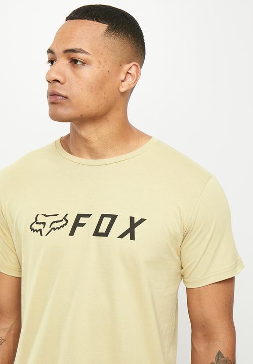 Fox - Apex short sleeve tee - bark