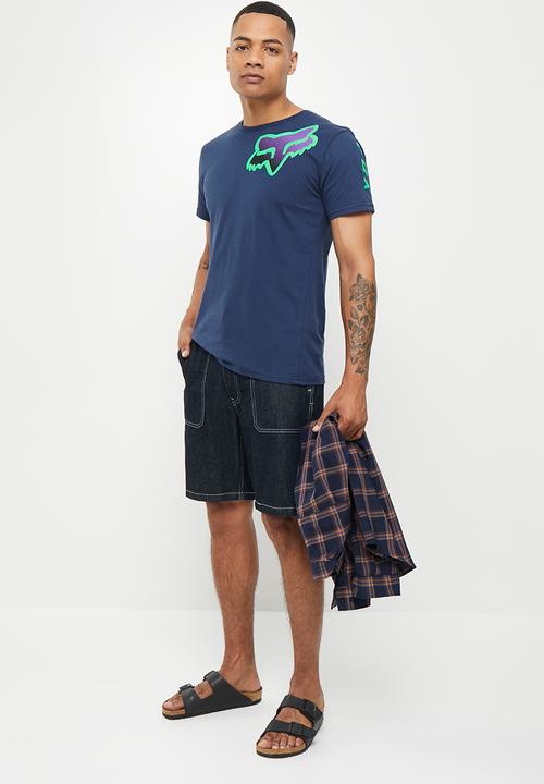 Fox - Toxsyk short sleeve tee - navy