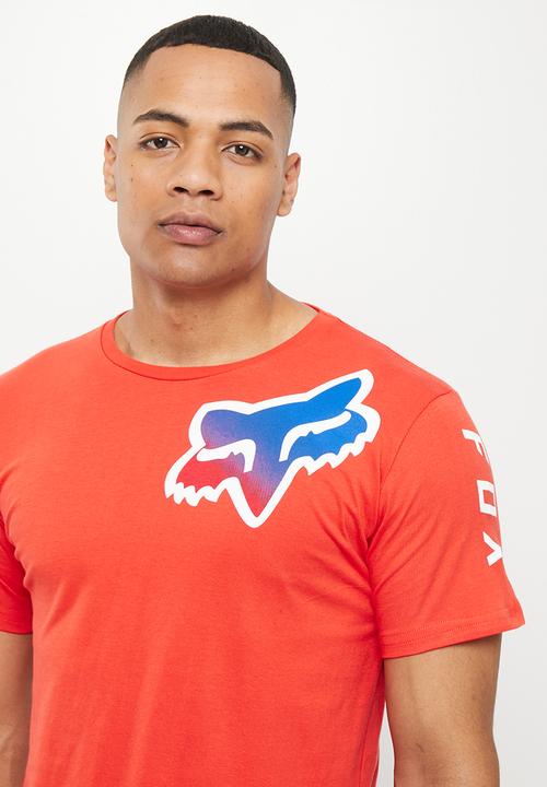 Fox - Toxsyk short sleeve tee - flame red
