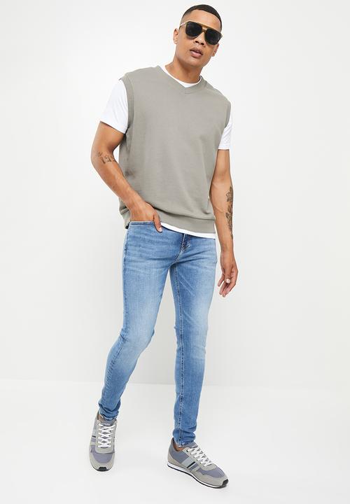 Calvin Klein - Super skinny - medium wash