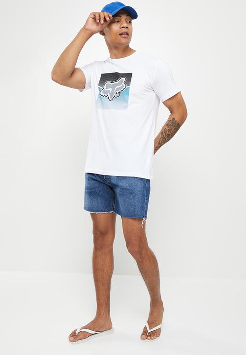 Fox - Bayl short sleeve tee - white