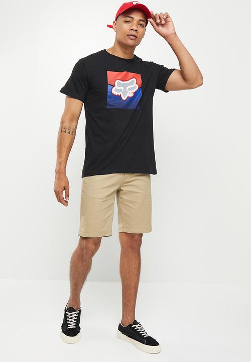 Fox - Bayl short sleeve tee - black